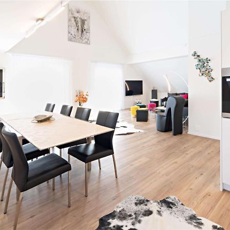 Exklusive 5,5 Zimmer Wohnung Fuer Familien Und Business Eschenz Kültér fotó