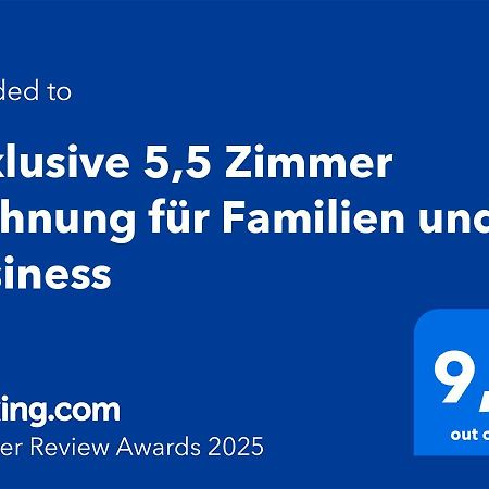 Exklusive 5,5 Zimmer Wohnung Fuer Familien Und Business Eschenz Kültér fotó