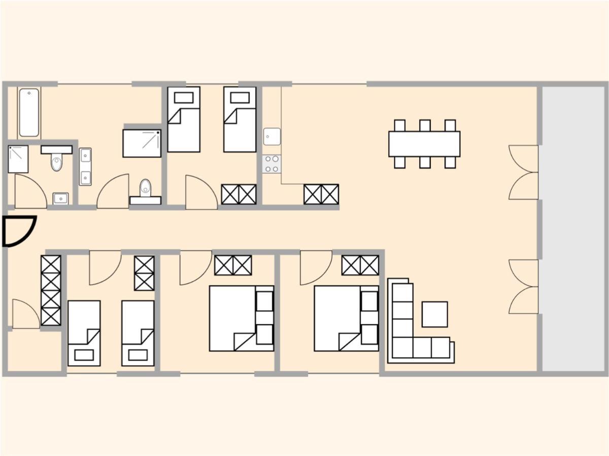 Exklusive 5,5 Zimmer Wohnung Fuer Familien Und Business Eschenz Kültér fotó