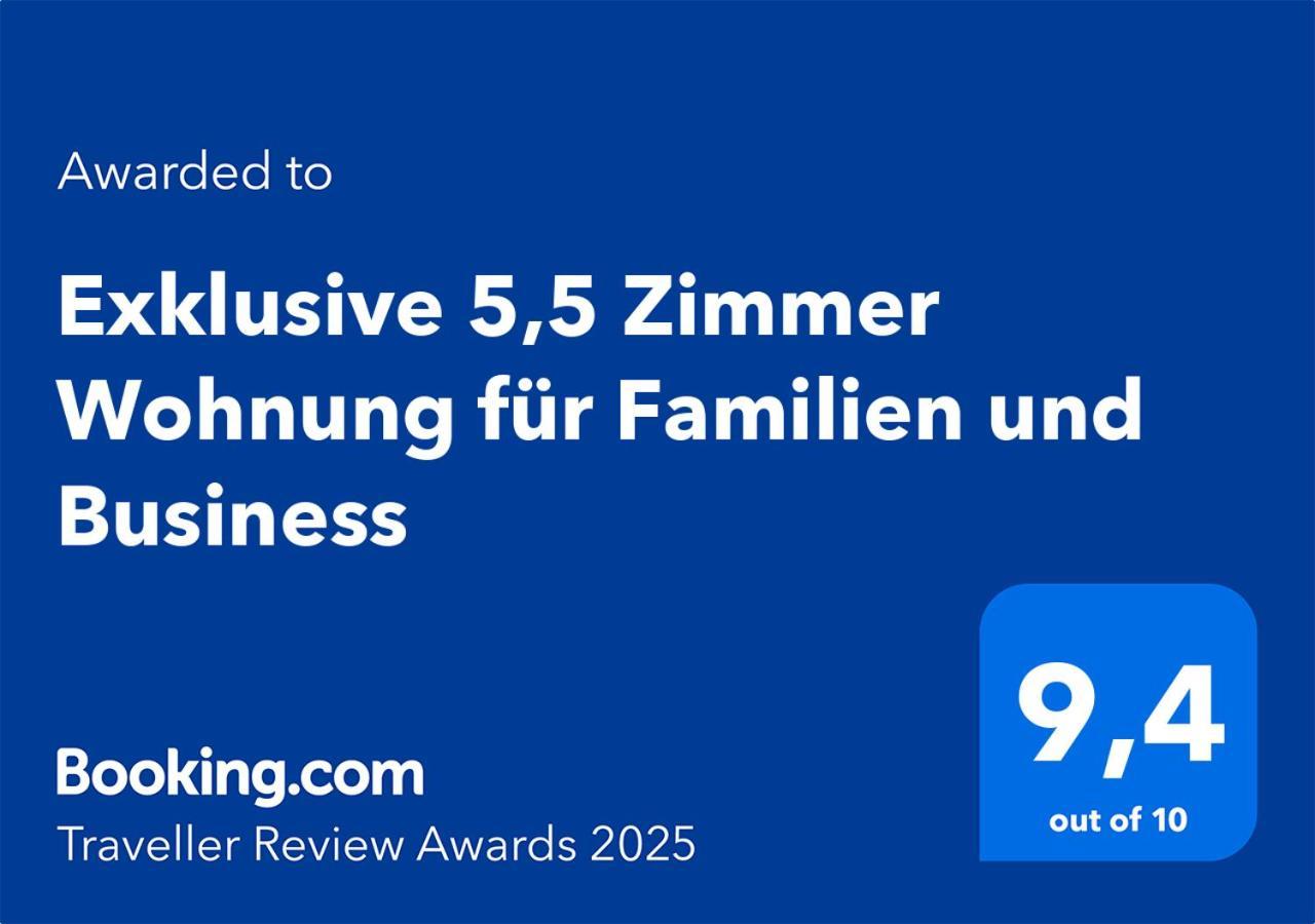 Exklusive 5,5 Zimmer Wohnung Fuer Familien Und Business Eschenz Kültér fotó
